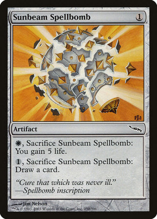 Sunbeam Spellbomb [Mirrodin] | Tabernacle Games