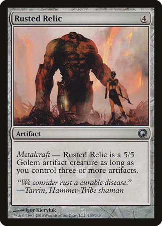 Rusted Relic [Scars of Mirrodin] | Tabernacle Games