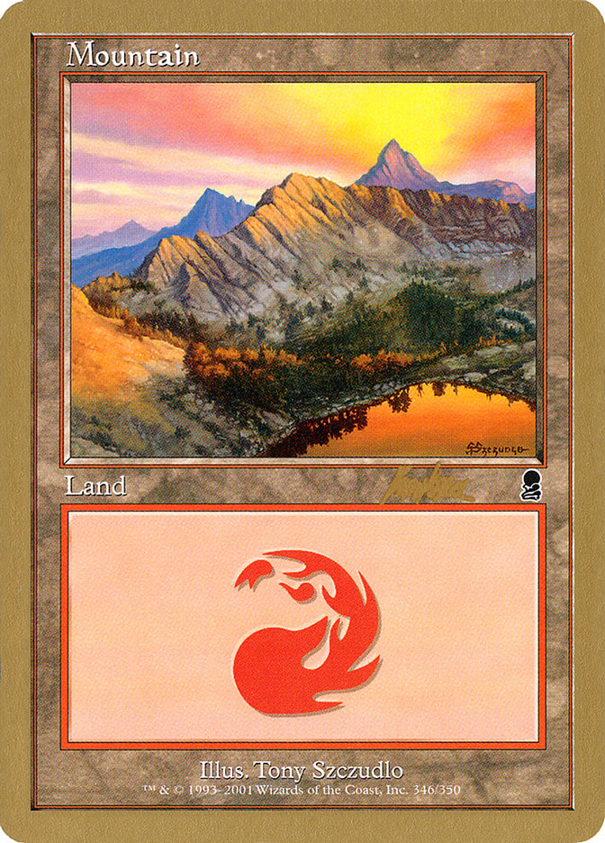 Mountain (bk346) (Brian Kibler) [World Championship Decks 2002] | Tabernacle Games