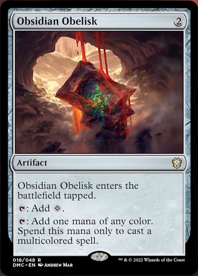 Obsidian Obelisk [Dominaria United Commander] | Tabernacle Games