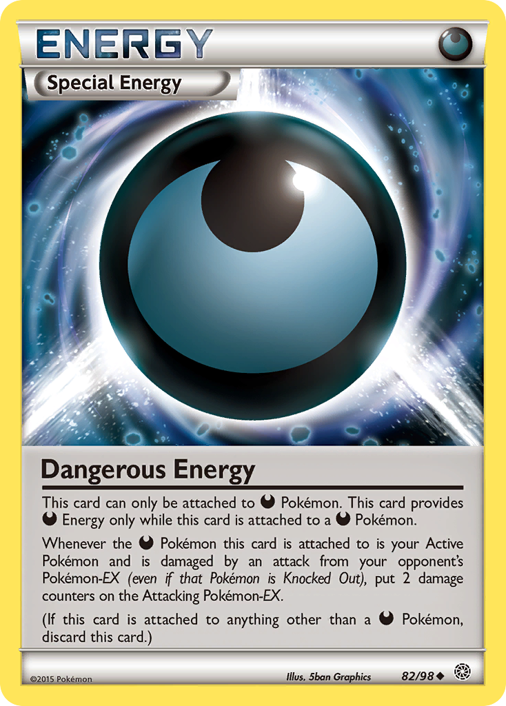Dangerous Energy (82/98) [XY: Ancient Origins] | Tabernacle Games