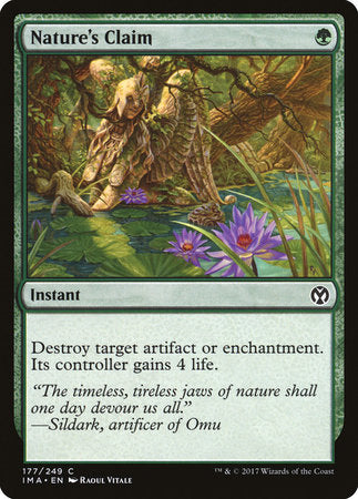 Nature's Claim [Iconic Masters] | Tabernacle Games