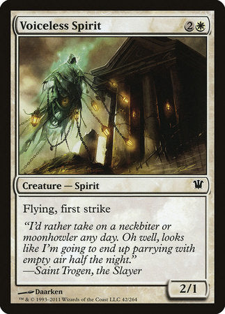 Voiceless Spirit [Innistrad] | Tabernacle Games