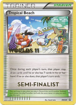 Tropical Beach (BW28) (Semi Finalist) [Black & White: Black Star Promos] | Tabernacle Games