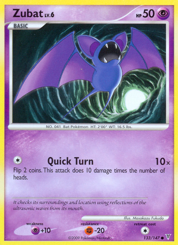 Zubat (133/147) [Platinum: Supreme Victors] | Tabernacle Games