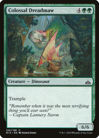 Colossal Dreadmaw [Rivals of Ixalan] | Tabernacle Games