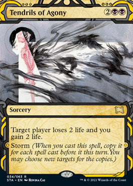 Tendrils of Agony (Etched Foil) [Strixhaven Mystical Archive] | Tabernacle Games