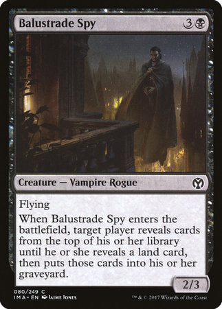 Balustrade Spy [Iconic Masters] | Tabernacle Games