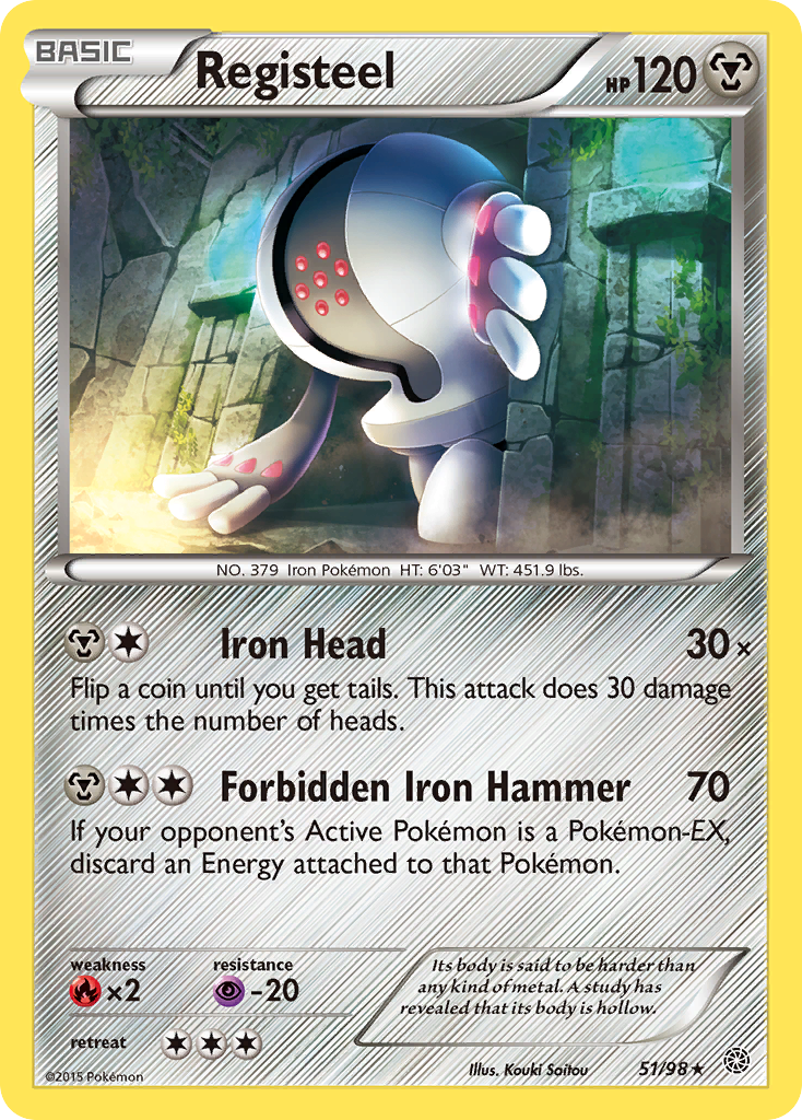 Registeel (51/98) [XY: Ancient Origins] | Tabernacle Games