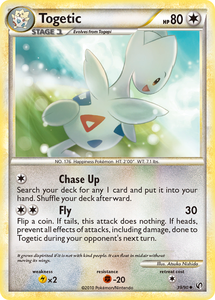 Togetic (39/90) [HeartGold & SoulSilver: Undaunted] | Tabernacle Games