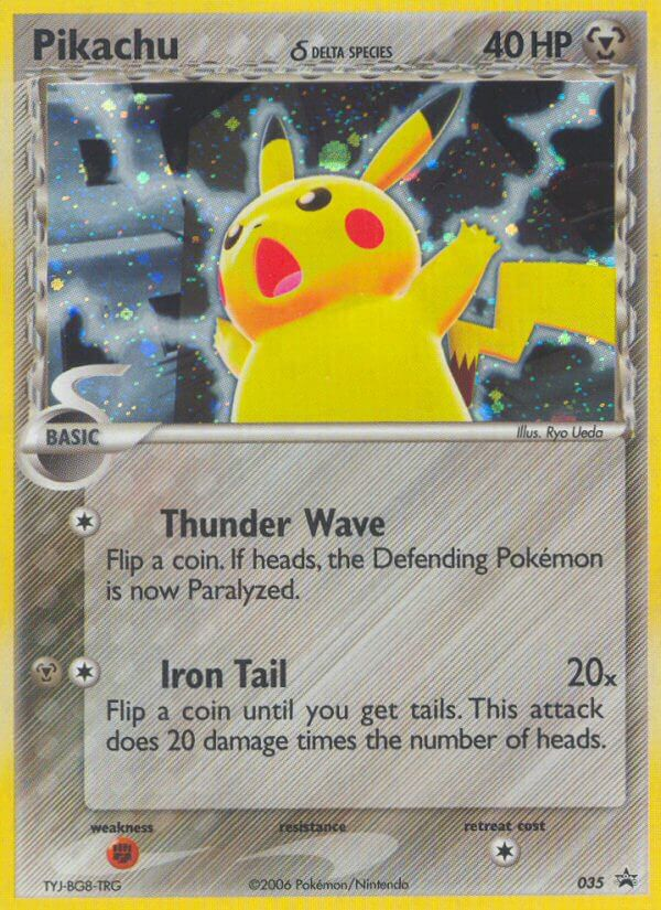 Pikachu (035) (Delta Species) [Nintendo: Black Star Promos] | Tabernacle Games