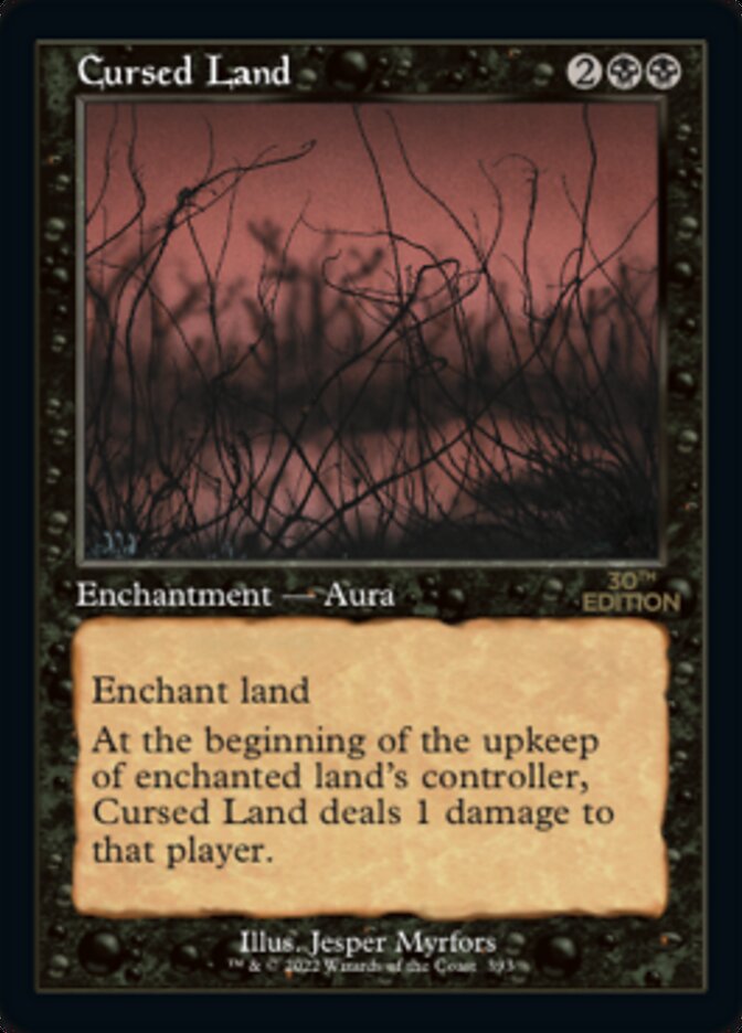 Cursed Land (Retro) [30th Anniversary Edition] | Tabernacle Games