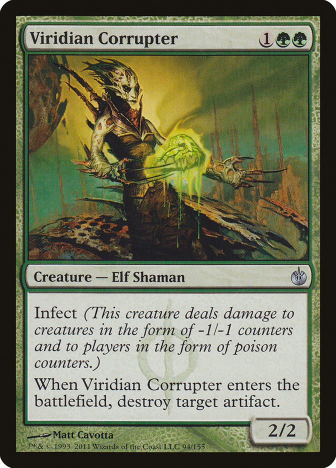 Viridian Corrupter [Mirrodin Besieged] | Tabernacle Games