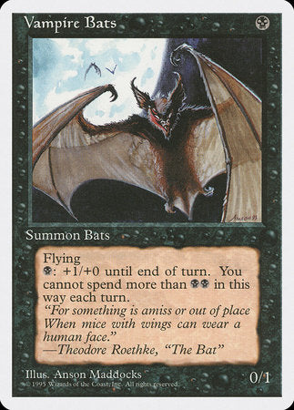 Vampire Bats [Fourth Edition] | Tabernacle Games