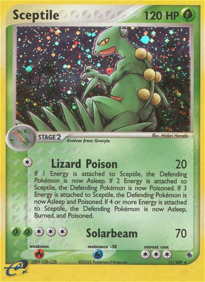 Sceptile (11/109) [EX: Ruby & Sapphire] | Tabernacle Games