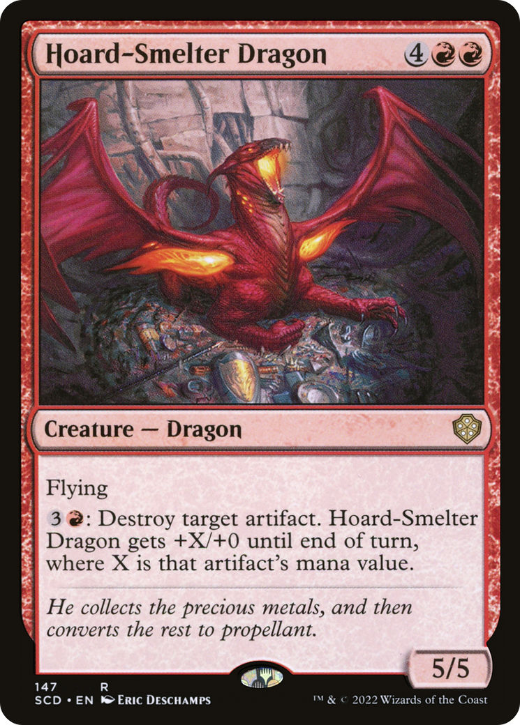 Hoard-Smelter Dragon [Starter Commander Decks] | Tabernacle Games