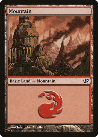 Mountain (60) [Duel Decks: Jace vs. Chandra] | Tabernacle Games