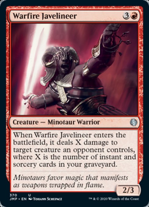 Warfire Javelineer [Jumpstart] | Tabernacle Games
