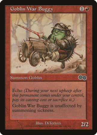 Goblin War Buggy [Urza's Saga] | Tabernacle Games