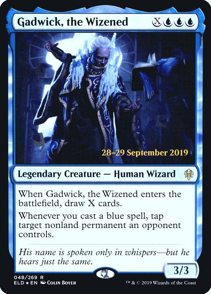 Gadwick, the Wizened  [Throne of Eldraine Prerelease Promos] | Tabernacle Games