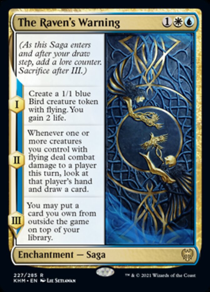 The Raven's Warning [Kaldheim] | Tabernacle Games