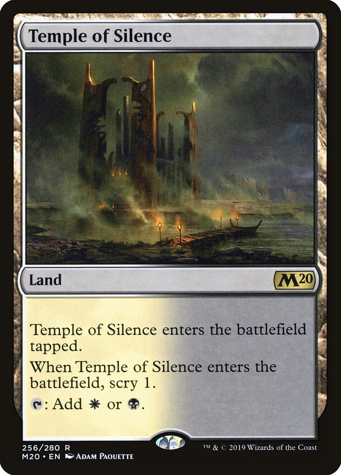 Temple of Silence [Core Set 2020] | Tabernacle Games