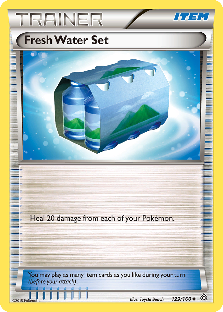 Fresh Water Set (129/160) [XY: Primal Clash] | Tabernacle Games