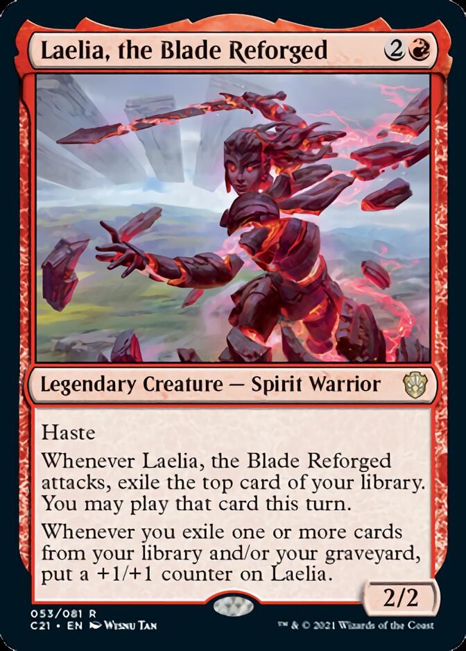 Laelia, the Blade Reforged [Commander 2021] | Tabernacle Games