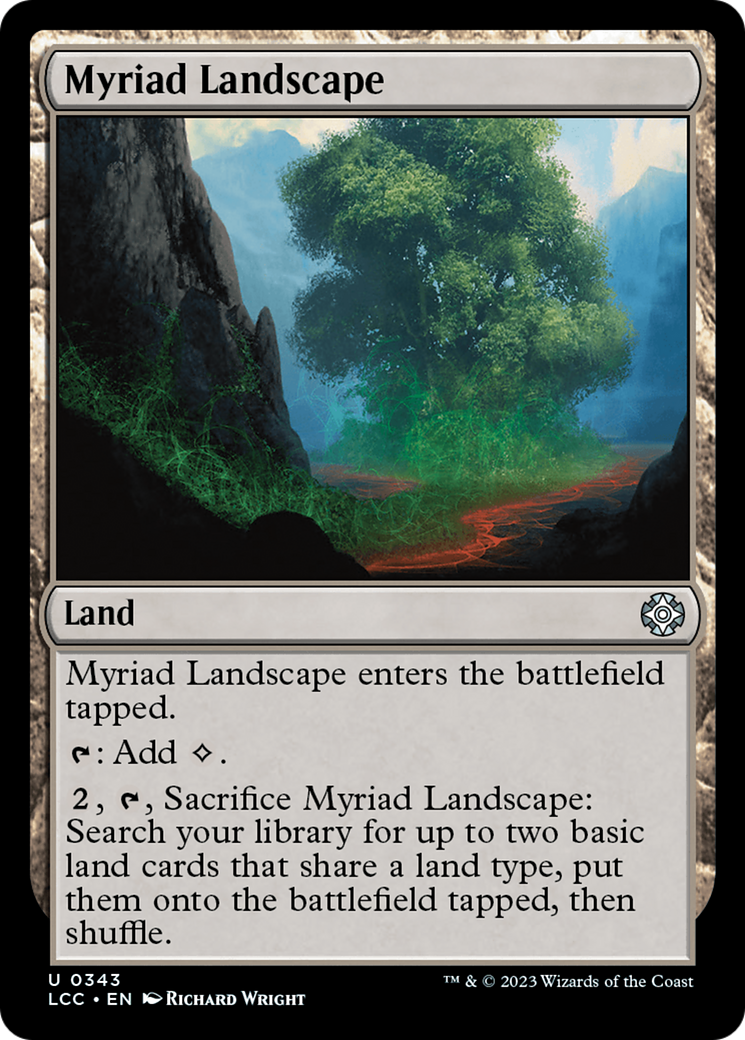 Myriad Landscape [The Lost Caverns of Ixalan Commander] | Tabernacle Games