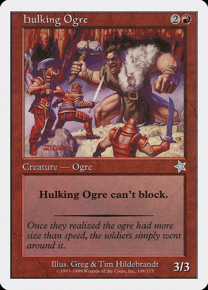 Hulking Ogre [Starter 1999] | Tabernacle Games