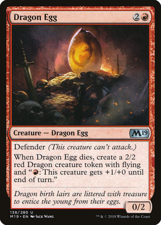 Dragon Egg [Core Set 2019] | Tabernacle Games