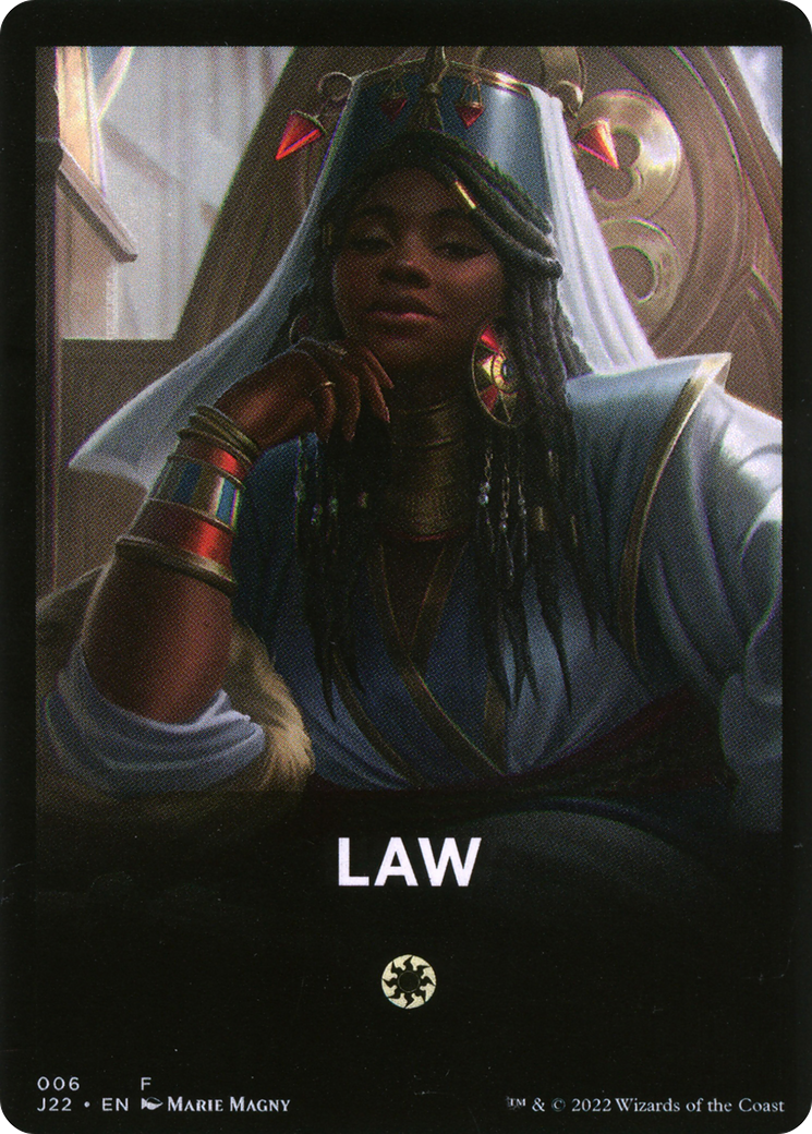 Law Theme Card [Jumpstart 2022 Front Cards] | Tabernacle Games