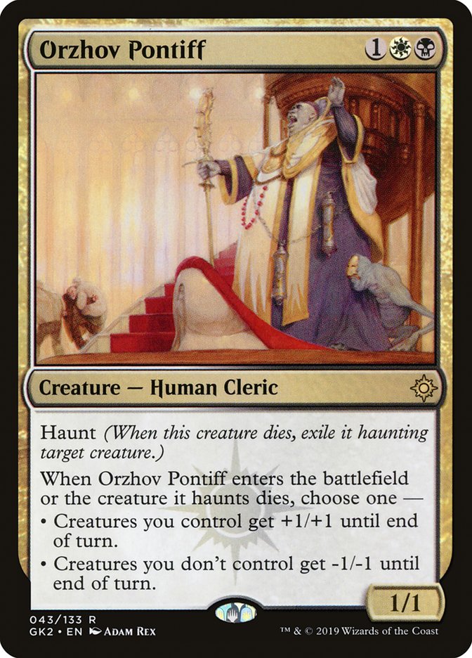 Orzhov Pontiff [Ravnica Allegiance Guild Kit] | Tabernacle Games