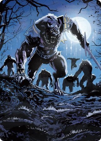 Tovolar, the Midnight Scourge 2 Art Card [Innistrad: Midnight Hunt Art Series] | Tabernacle Games