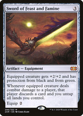 Sword of Feast and Famine [Double Masters] | Tabernacle Games