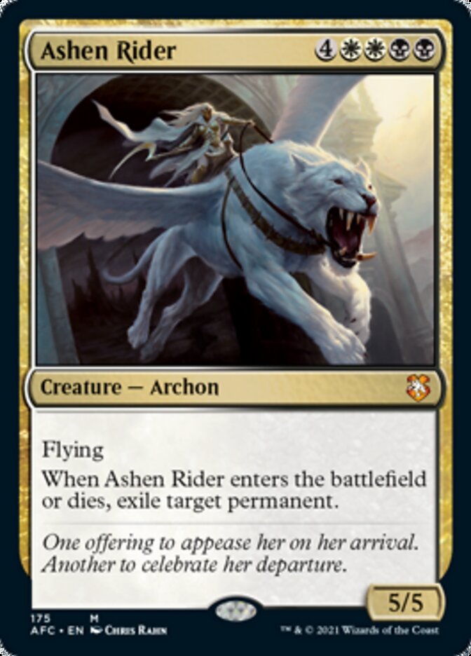 Ashen Rider [Dungeons & Dragons: Adventures in the Forgotten Realms Commander] | Tabernacle Games