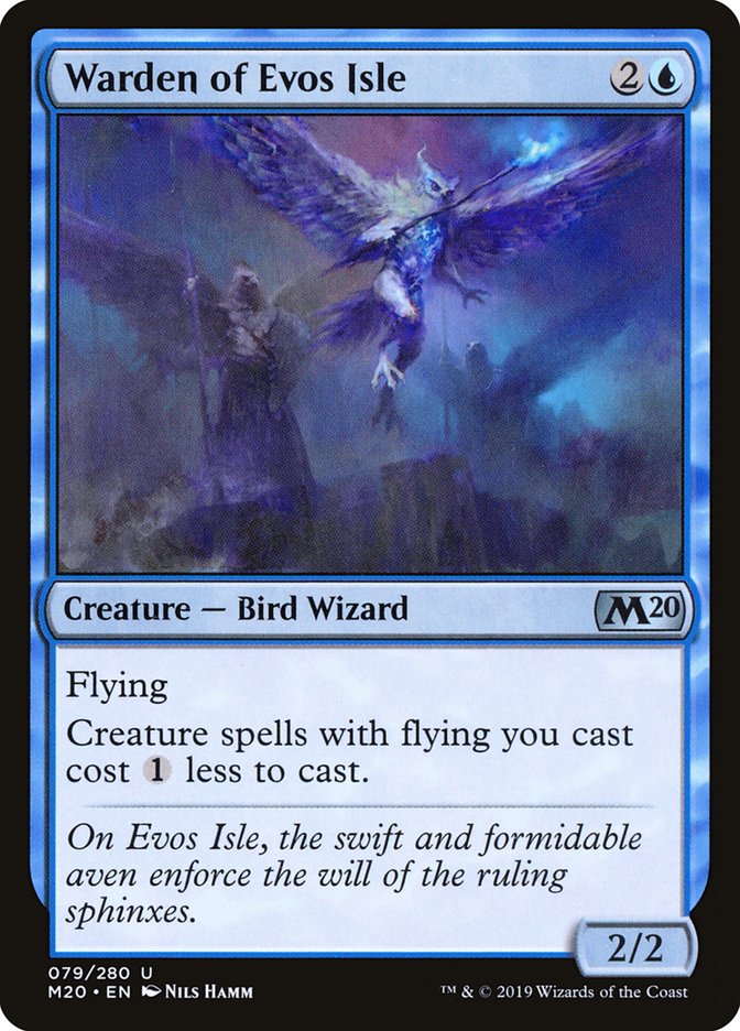 Warden of Evos Isle [Core Set 2020] | Tabernacle Games