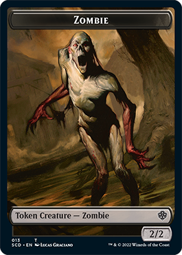 Ogre // Zombie Double-Sided Token [Starter Commander Decks] | Tabernacle Games
