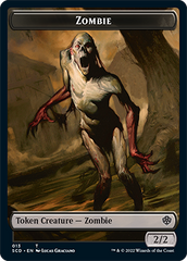 Ogre // Zombie Double-Sided Token [Starter Commander Decks] | Tabernacle Games