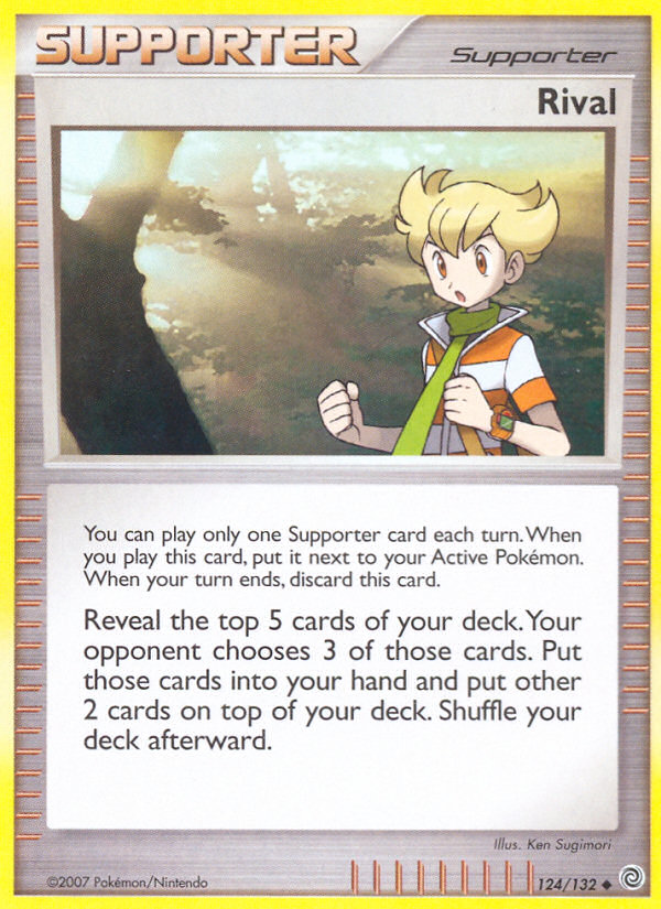 Rival (124/132) [Diamond & Pearl: Secret Wonders] | Tabernacle Games