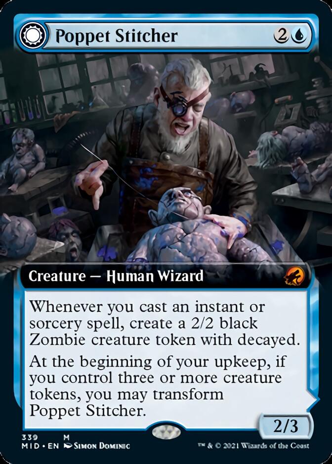 Poppet Stitcher // Poppet Factory (Extended) [Innistrad: Midnight Hunt] | Tabernacle Games