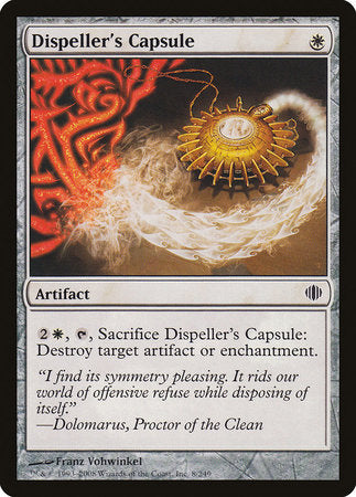 Dispeller's Capsule [Shards of Alara] | Tabernacle Games