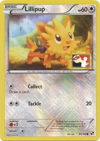 Lillipup (81/114) (League Promo) [Black & White: Base Set] | Tabernacle Games