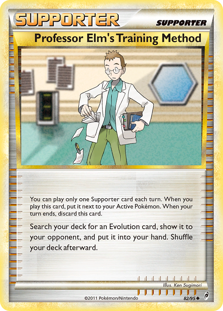 Professor Elm's Training Method (82/95) [HeartGold & SoulSilver: Call of Legends] | Tabernacle Games