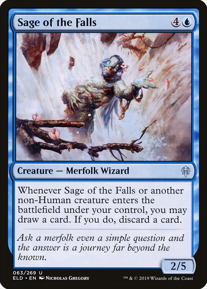Sage of the Falls [Throne of Eldraine] | Tabernacle Games