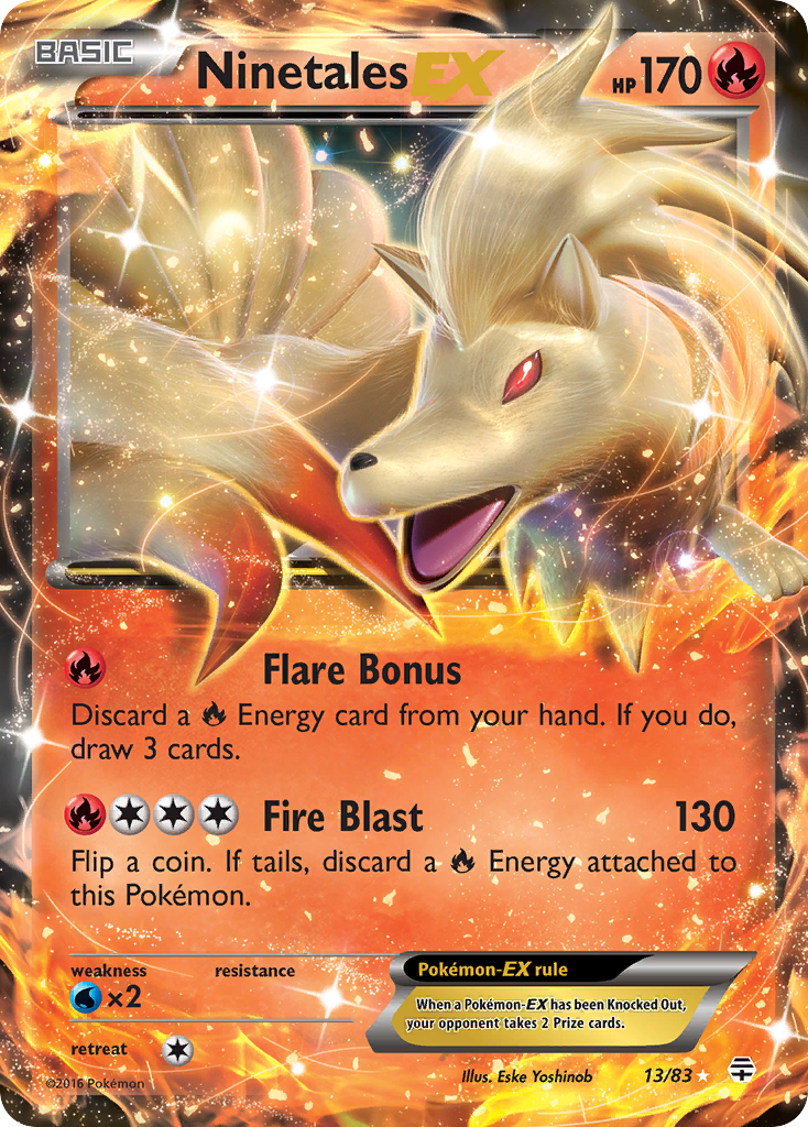 Ninetales EX (13/83) [XY: Generations] | Tabernacle Games