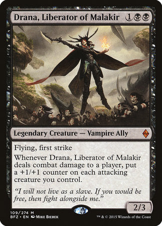 Drana, Liberator of Malakir [Battle for Zendikar] | Tabernacle Games