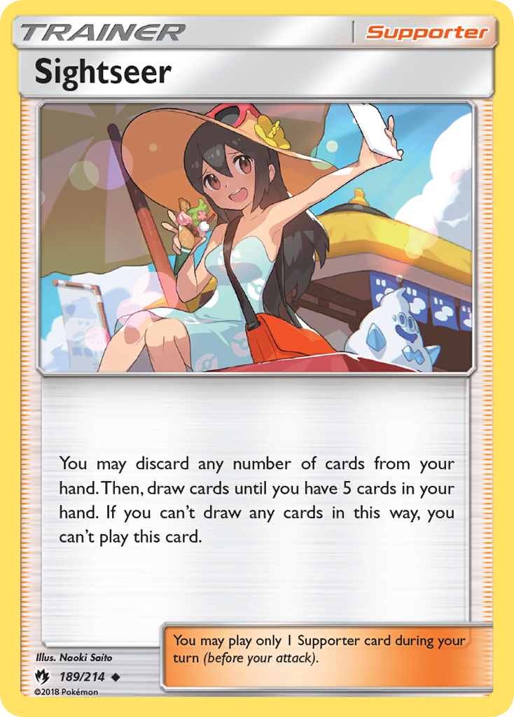 Sightseer (189/214) [Sun & Moon: Lost Thunder] | Tabernacle Games