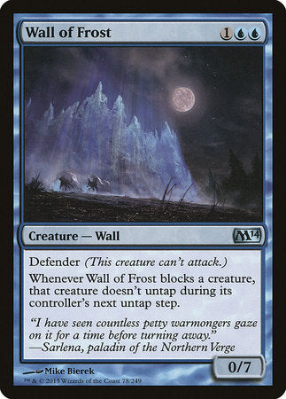 Wall of Frost [Magic 2014] | Tabernacle Games