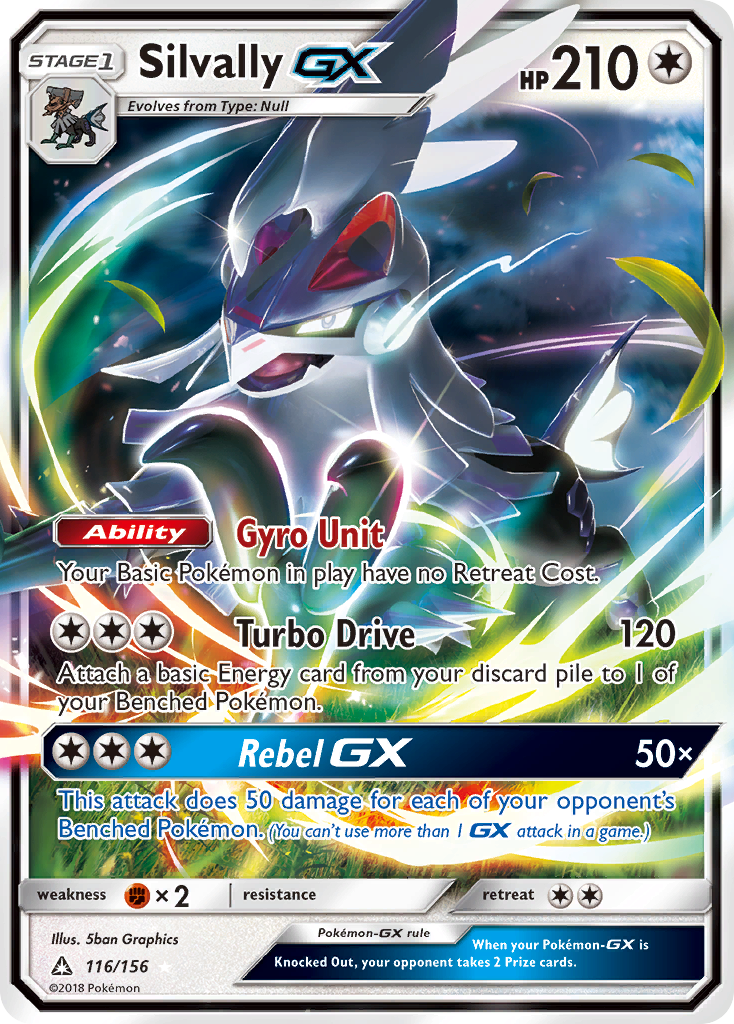 Silvally GX (116/156) [Sun & Moon: Ultra Prism] | Tabernacle Games